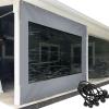 Outdoor Tarp Cover for Pergola, Waterproof PVC Side Panels view 1