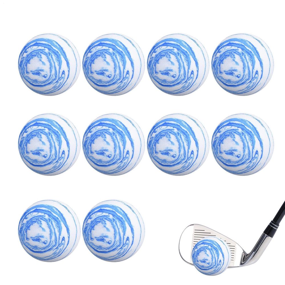 WJnflQN EVA Foam Golf Balls, 10-Pack