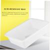 Cabilock 3-Piece Acid- and Alkali-Resistant Plastic Laboratory Tray Set in Various Sizes for Chemistry Classes, Laboratories, and Testing Institutes view 3