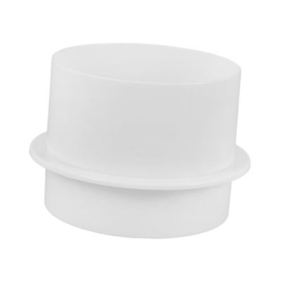 Amosfun 110 mm ABS Duct Backdraft Valve, White