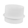 Amosfun 110 mm ABS Duct Backdraft Valve, White view 1
