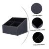 HOMSFOU Trapezoidal Desk Storage Box, Black view 4