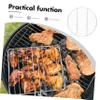 PAMINGONO Round Stainless Steel Grill Net for BBQ and Oven, Silver view 3