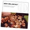 PAMINGONO Round Stainless Steel Grill Net for BBQ and Oven, Silver view 4
