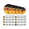 BADIKA Cut-Off Disc 75/115/125/150 mm Resin Cut-Off Wheel, Flap Sanding Disc, Rotary Tool for Angle Grinder, Cutting Metal (125 mm, 1 pc) view 3