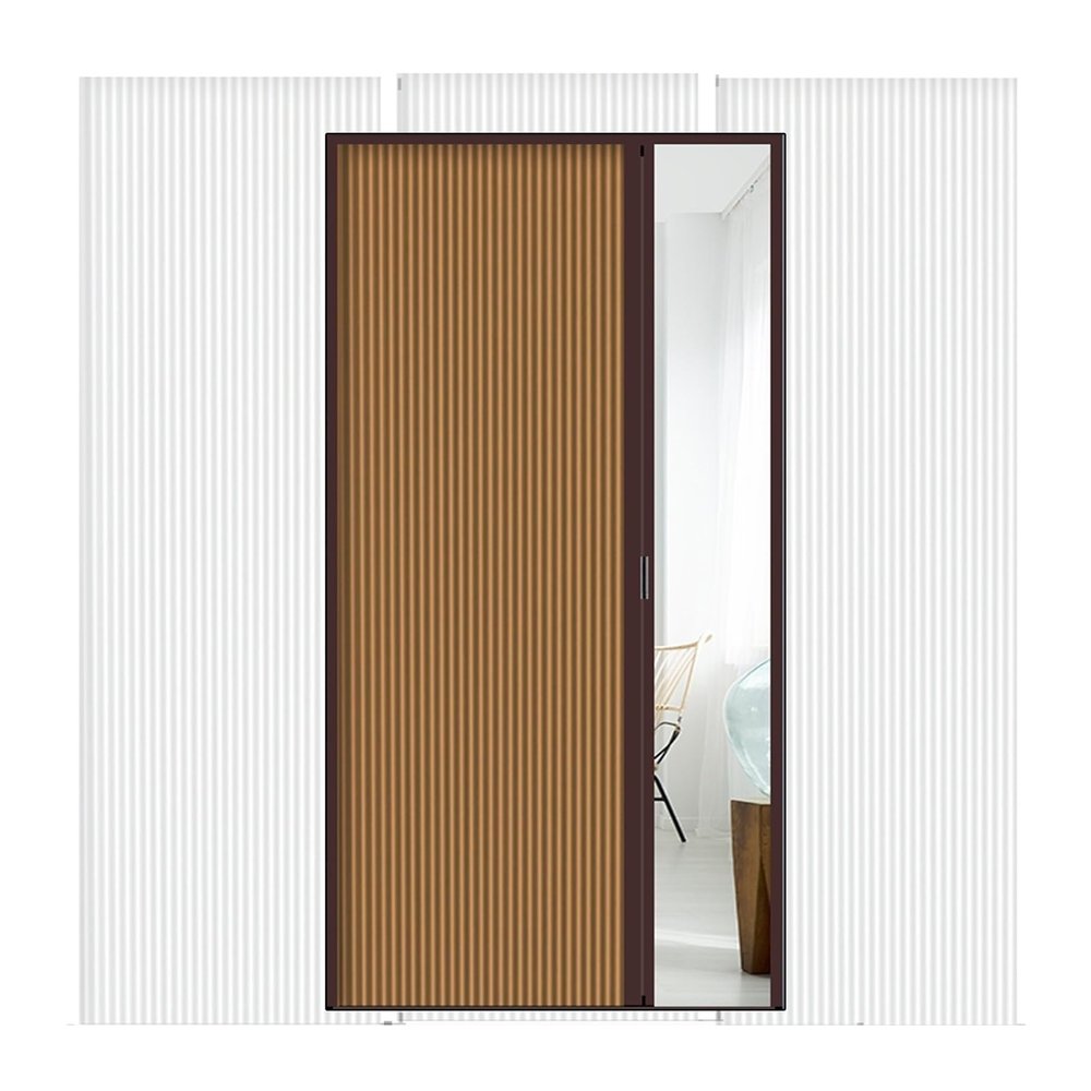 Interior Accordion Door with Aluminum Frame