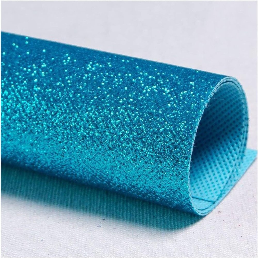 JvFbjLF Flash Ball Event Party Decoration Runway Carpet, Aisle Runner Glitter Carpet, Event Party Carpet, Slide Decoration (Blue, 1 x 30 m)