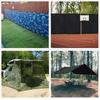 PQPQLI Lightweight Camouflage Net, 3.0 x 3.0 m, Portable Net for Camping, Birdwatching and Wildlife Photography (Desert Color, 2.5 x 6.0 m) view 3