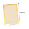 6 Printable Certificate Papers with Gold Border view 2