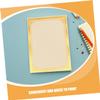 6 Printable Certificate Papers with Gold Border view 3