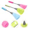 Small Plastic Cleaning Brushes, 3-Piece Set, for Keyboards and Grooves view 2