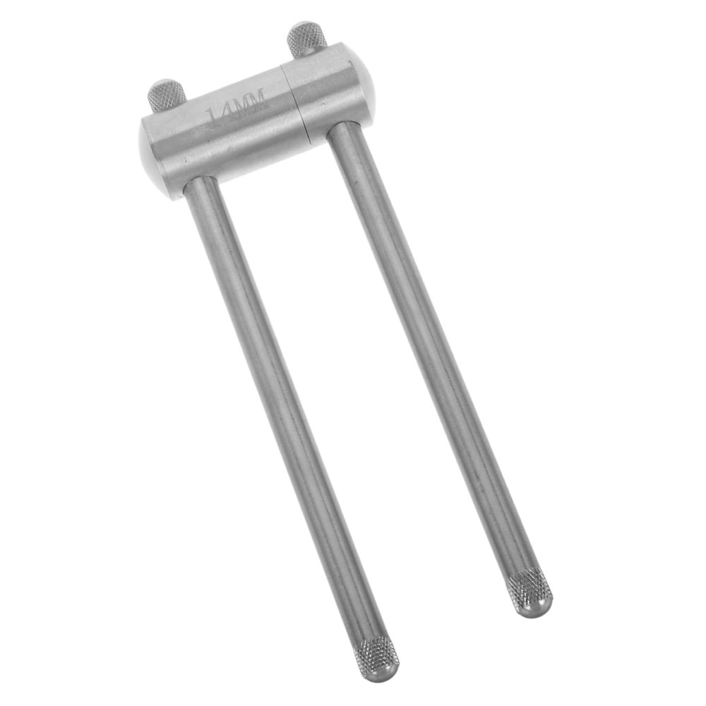 Abaodam Stainless Steel Billiard Cue Tip Press, Compact Portable Repair Tool