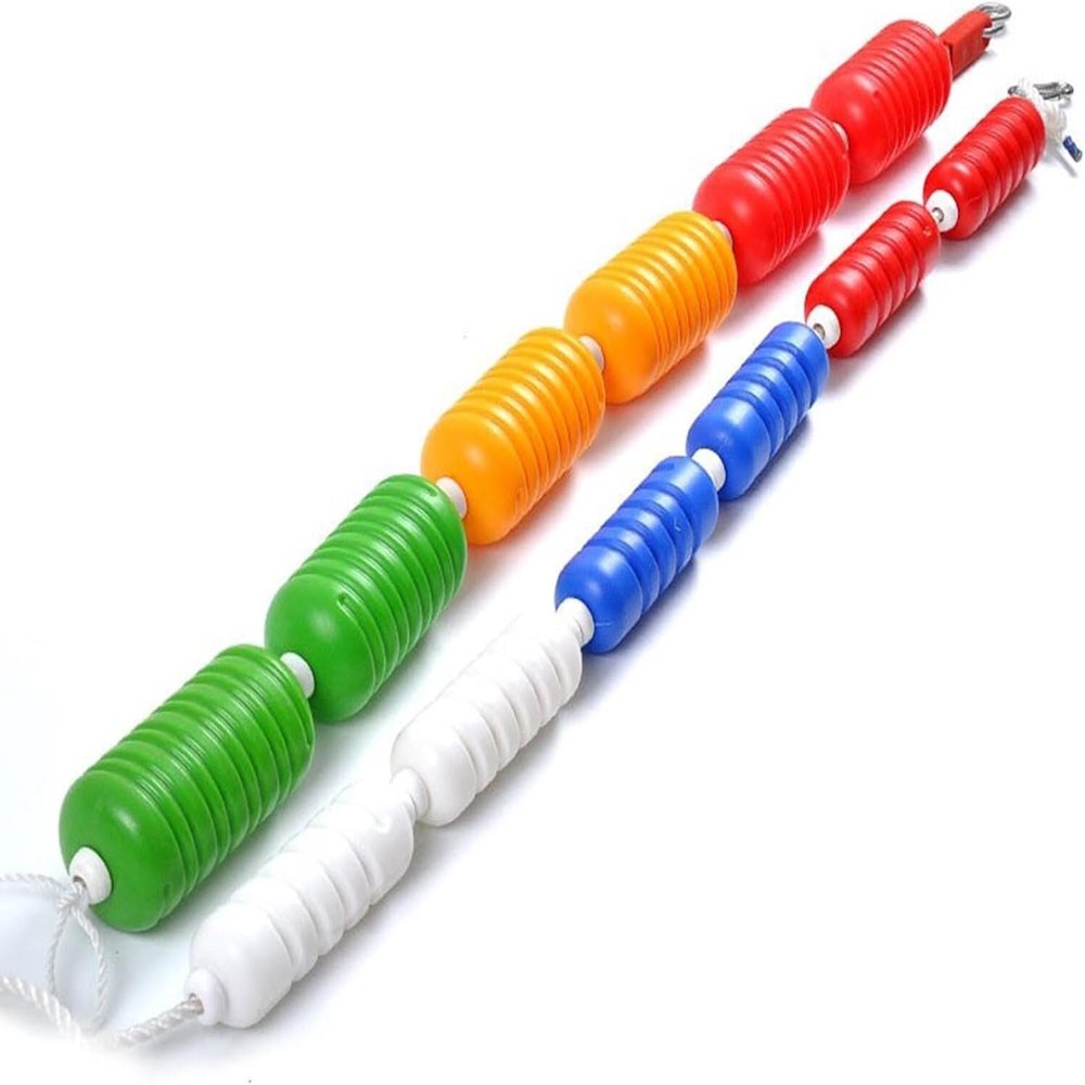 HGOuhK Pool Lane Divider Safety Rope and Float Kit, 6 cm, 28/91.86 ft