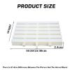 PFDHK Pool Drainage Overflow Grates, Flexible Anti-Slip Cover Strips, 10 Pieces, 18 cm view 2