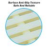 PFDHK Pool Overflow Grate for Drainage, ABS Plastic Drain Cover, Textured Anti-Slip Surface (12 pcs/30 cm) view 3