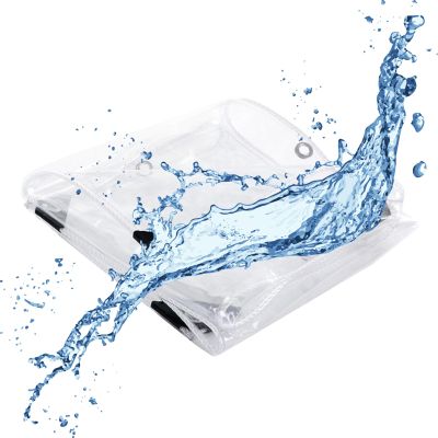 Waterproof Transparent Tarp for Outdoor Use (1.8 x 2 m)
