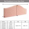 Stretch Headboard Cover for Double/Single Beds, Rectangular and Irregular Shapes, Upholstery/Wood/Leather, Color #8, 190 x 200 cm view 2