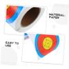 Self-Adhesive Shooting Target Stickers, 76 mm, Fluorescent view 3
