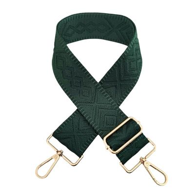 YKAFADE Adjustable Shoulder Strap for Bags, 72–130 cm, 5 cm Wide, Green