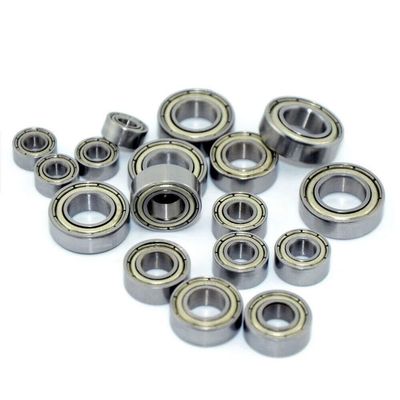 BRDI18476 Miniature Deep-Groove Ball Bearings, 10-Pack, 684ZZ, 4 x 9 x 4 mm, Carbon Steel, 100 RPM