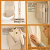 2025 Space-Saving Hanging Garment Bag with Self-Compression Zipper, Suit Cover, and Dust Protection, Pink, L view 3