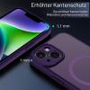 ORDA for iPhone 14 Case, MagSafe Compatible, Dark Purple view 2
