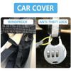 Full Car Cover for Audi RS e-tron GT 2024, Windproof All-Weather Outdoor Cover (Camouflage) view 4