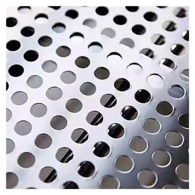Generic Balustrade Infill Panel, Perforated 304 Stainless Steel Sheet, 45 x 120 cm