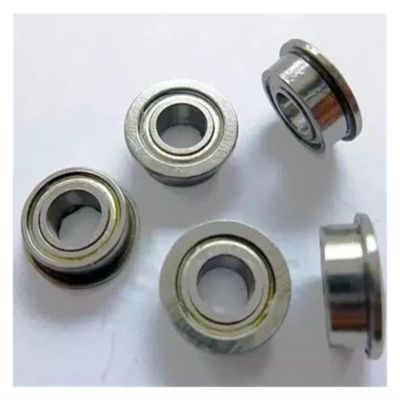 BYLSAGWHT 10-Piece MF63ZZ Shielded Flanged Ball Bearings, 3 x 6 x 2.5 mm