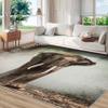 Generic African Elephant Rug for Living Room or Bedroom, Jungle Wildlife Design, 240 x 340 cm, Washable, Non-Slip, Low-Pile view 1