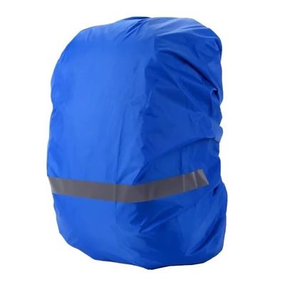 MAYANGYANG Waterproof Reflective Backpack Rain Cover for Camping, Hiking and Climbing, Blue, S (15–30 L)