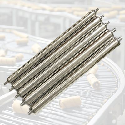 Conveyor Roller Set: 5/10/15/20 Gravity Rollers, 38 mm Stainless Steel, Non-Powered