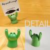 Photo Holder, Sunset Beach Art Deco Cartoon Frog Decor view 3