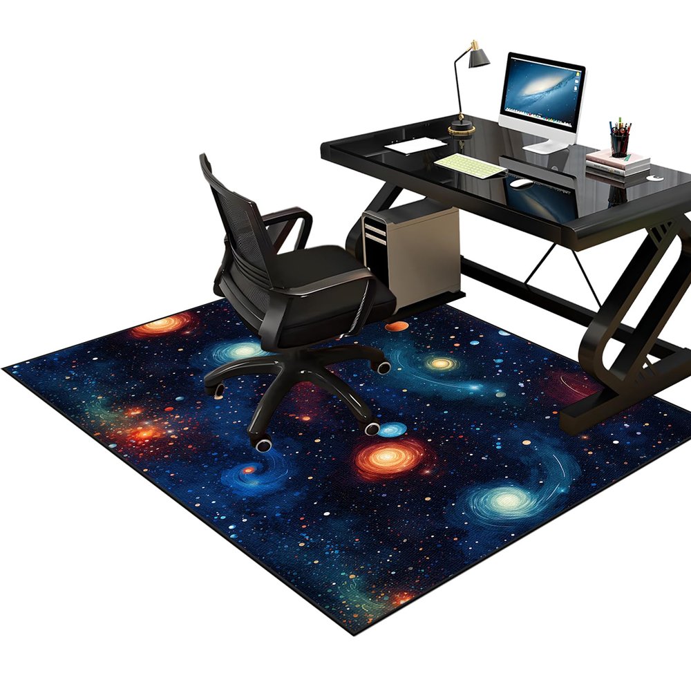 Office Chair Mat for Hard Floors, 70 x 100 cm