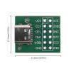 10-Pack USB Type-C to DIP Adapter Boards, 2.54 mm, 12-Pin Female Socket view 2