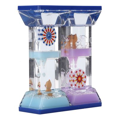 Sealed Colorful Liquid Motion Bubbler Timer