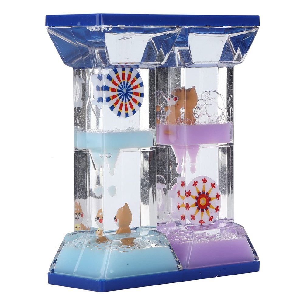 Sealed Colorful Liquid Motion Bubbler Timer
