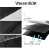 PDSYCB Waterproof Garden Furniture Cover 210 x 170 x 75 cm, 420D Oxford Fabric, Black view 3