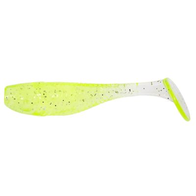 ZZTWER Small T-Tail Soft Fishing Lure, Black, 3.5 cm