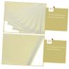jojofuny 10 Sheets Blank Certificate Liner Paper with Floral Borders, Printable Diploma Paper for School Awards and Attendance Certificates view 2