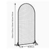 Craft Gridwall Display Stand, White, 60 x 120 cm view 3