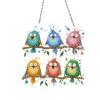 Skeadex 5D Bird Diamond Painting Window Hangings view 1