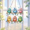 Skeadex 5D Bird Diamond Painting Window Hangings view 3