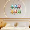 Skeadex 5D Bird Diamond Painting Window Hangings view 4