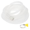 PATIKIL 22.96 ft Air Conditioner Drain Hose Kit with Clamp and Cuttable Rubber Adapter view 1