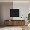 ALTDECOR VIRA-W TV Wall Cabinet, 3 x 100 x 40 x 40, Black/Katania view 1