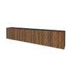 ALTDECOR VIRA-W TV Wall Cabinet, 3 x 100 x 40 x 40, Black/Katania view 2