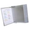 Wall-Mounted Document Organizer with 10 Double-Sided A4/Letter Panels, Gray view 1