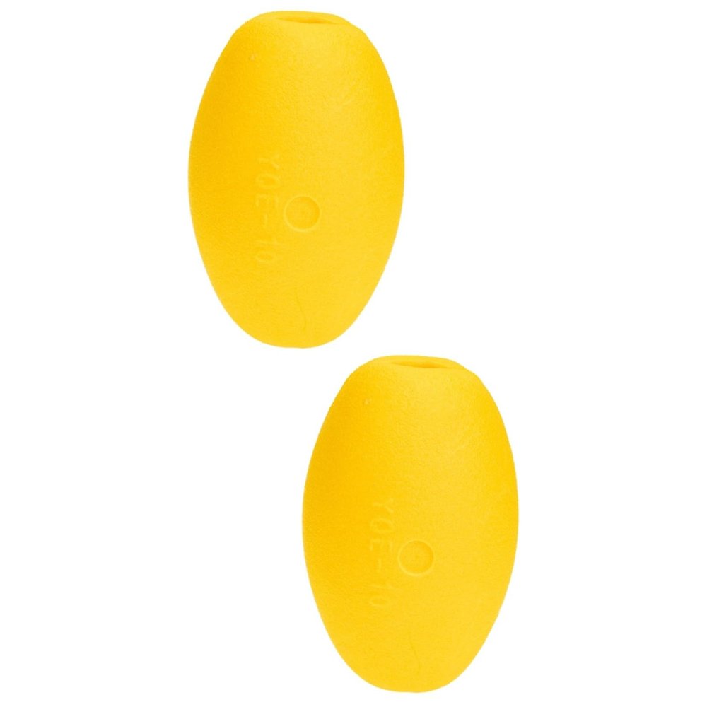 DECOMELODY 2-Piece Floating Fishing Buoy for Pools and Kayaks, High-Density Yellow Float for Fishing and Boating