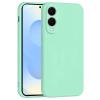 Mixroom Protective Case for Samsung Galaxy S25 Edge, TPU Silicone Camera Protection, Soft Matte, Flat Edges, Aqua view 1
